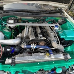 クレスタ　JZX100 GX100 1JZ-GTE 5速マニュアル 載せ替え車両の画像