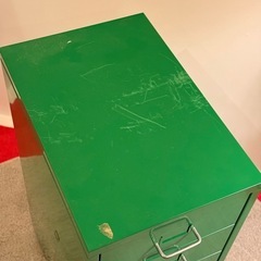 IKEA/イケア オフィスチェストキャスター付き 6段収納 デスク脇机の画像