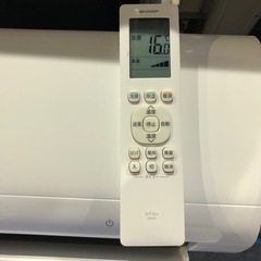 取り付け費込み　SHARP 2024年製　6畳用　エアコンの画像