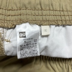 【GU】パンツの画像