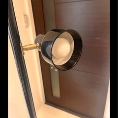 ニトリ フロアランプ  スタンドライト 3つライト  黒の画像