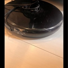 ニトリ フロアランプ  スタンドライト 3つライト  黒の画像