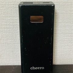 cheeroモバイルバッテリー 大容量急速充電 iPhone Android中古の画像