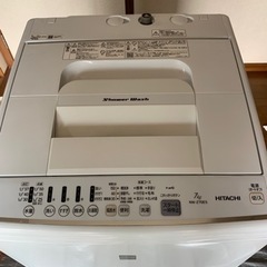 洗濯機中古品の画像