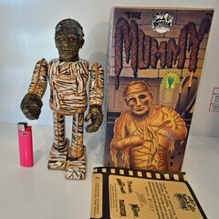 ●未使用デッドストック(^^♪●ユニバーサルモンスター　ブリキ　ゼンマイ歩行　THE MUMMY/マミー ミイラ男　ビンテージ品●の画像