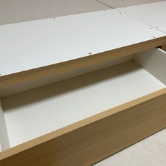 ニトリ セミダブルベットフレーム(収納付き
)の画像