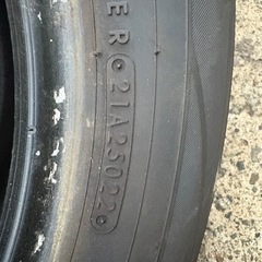 215/60/R17 トーヨータイヤ2本　受取人決定しました
の画像