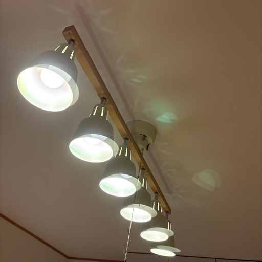 (訂正)LED 6灯 シーリングライト　北欧スタイル　照明