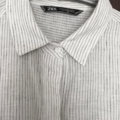 ZARA シャツワンピースの画像