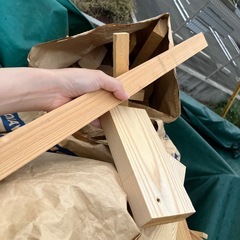 端材、薪、焚付けの画像