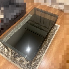 ガラステーブル、ローテーブルの画像
