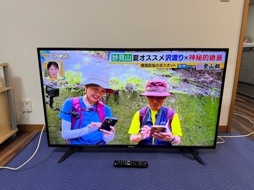 お買い得》Hisense50型液晶テレビHJ50N3000 (たく) 星田のテレビ