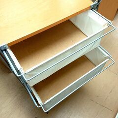 無印良品 スチールユニットシェルフ 帆布バスケット 4段 (（株