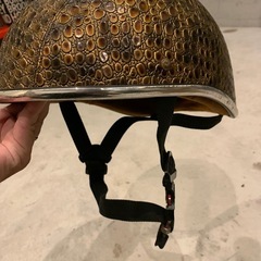 ヘルメット　半キャップ　甲羅の画像