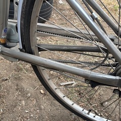 27インチベルト式自転車の画像
