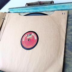 昭和初期のレコード　11枚セット　レトロで珍しいレコードバック入り　骨董　アンティークの画像