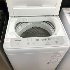 【ジャングルジャングルサカイ石津店】パナソニック　洗濯機　NA-F5B1　5K　2023年製　クリーグ済み　動作チェックOK　保障あり　堺市 西区 東区 北区 南区 堺区 石津ニンの画像