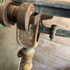 かなり重たい！昔の計量機！の画像