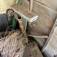 かなり重たい！昔の計量機！の画像