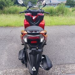 値下げ.側車付軽二輪登録可能.トリシティ125.好調キレイ.始動動画の画像