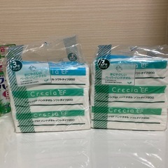 ワイドハイターex1000ml&詰め替え大ボトルサイズ専用とクレシアハンドタオルソフトのセットの画像