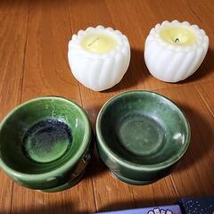 ろうそく　線香セットの画像