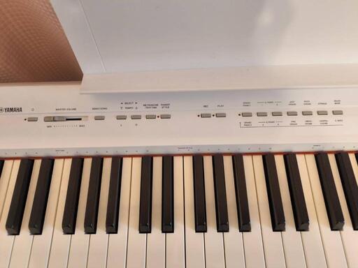 【美品】YAMAHA 電子ピアノ P-105WH 88鍵盤　動作良好 P-105 - Overview - Portables - Pianos - Musical Instruments