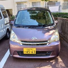 車検たっぷり2年付き！ ダイハツ ムーヴ 2012年式（ECOアイドリング・ナビ・TV付）すぐ乗れます！の画像