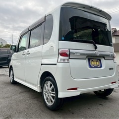 🉐【支払い総額19万円】車検令和9年7月9日H22年式　ダイハツ　タントカスタムXリミテッド　SDナビ　ETC  左パワースライドドア　車検たっぷり！調子良好！の画像