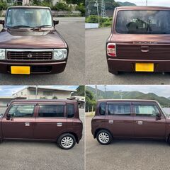😊綺麗なラパン😀車検2年付きR9年7月🤞お買得👌純正アルミホイール/社外HIDヘッドライト/キーレス/😃ナビ/CD/DVD/👍修復歴なし👍の画像