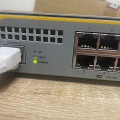Allied Telesis x230-18GP スイッチングハブ（PoE+対応の画像