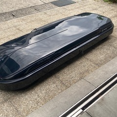 値下げ再出品　terzo ルーフボックス　ルーフキャリアの画像