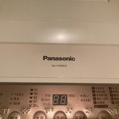 【決まりました】パナソニック製洗濯機の画像