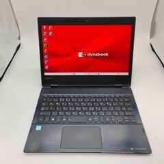 タッチパネル フルHD 動作◎ 12.5 東芝 ノートPC Dynabook VC72/DP Core i5-8350U windows11 pro 8GB SSD256GB  カメラあり オフィス (C021)の画像