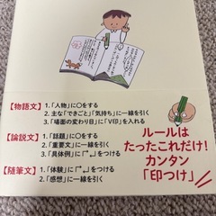 国語が得意科目になる印つけ読解法の画像