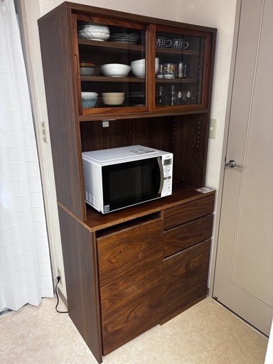 無印良品 食器棚(カップボード 幅88cm)