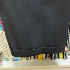 大きいサイズ　KB7 Wスーツ　替えスラックスつき　ダークグレーの画像