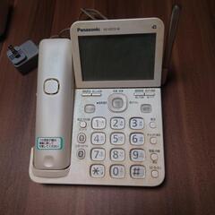 コードレス テレホン　親機  子機２台の画像
