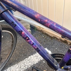 MARIN DONKY JR 24インチ　限定カラー　ギャラクシー　スペース柄　6段変速 子供用 自転　車　の画像