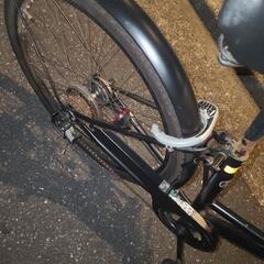 自転車黒いの画像