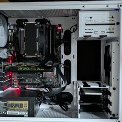 すぐ使えるゲーミングPC/人気のホワイトカラー/Win11/RTX2060/i7/モンハンワイルズにも/全国配送可能の画像
