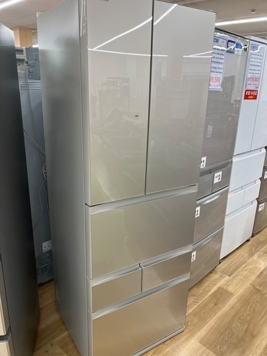 【軽トラ90分貸し出しサービス】TOSHIBA 6ドア冷蔵庫　GR-P460FD