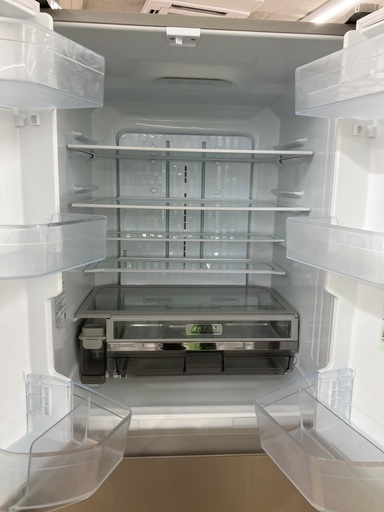 軽トラ90分貸し出しサービス】TOSHIBA 6ドア冷蔵庫 GR-P460FD