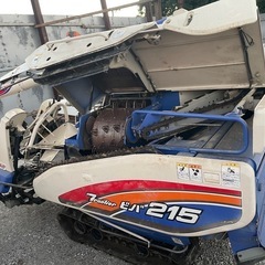 イセキ2条15馬力☆コンバイン☆HVB215【北九州】使用492時間　ズームオーガの画像