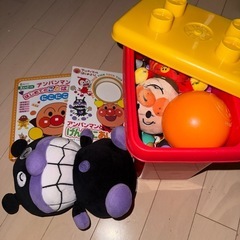 子供用品 アンパンマン おもちゃ＆カバンセットの画像