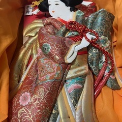 【無料】京都「京秀作」羽子板飾り（ガラスケース入り）の画像