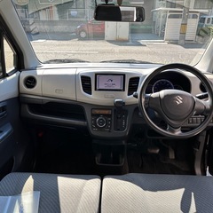 【車検たっぷり！すぐ乗れます】スズキ ワゴンR FX／ナビ・ETC・Bluetooth付き！の画像