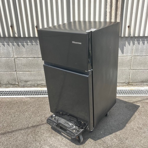 Hisense HR-K91HB 冷蔵庫 2ドア Amazon | ハイセンス 冷蔵庫 幅47.5cm 87L 右開き HR-K91HB