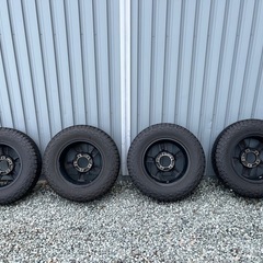 台車屋ホイール、タイヤのみシャーシは付けません ジムニー16インチスタッドレスタイヤホイールセットトーヨー
