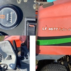 JACOBSEN LF4677 フェアウェイモア/芝刈り機 アワメータ4270時間 ジャンク 引き取り限定の画像